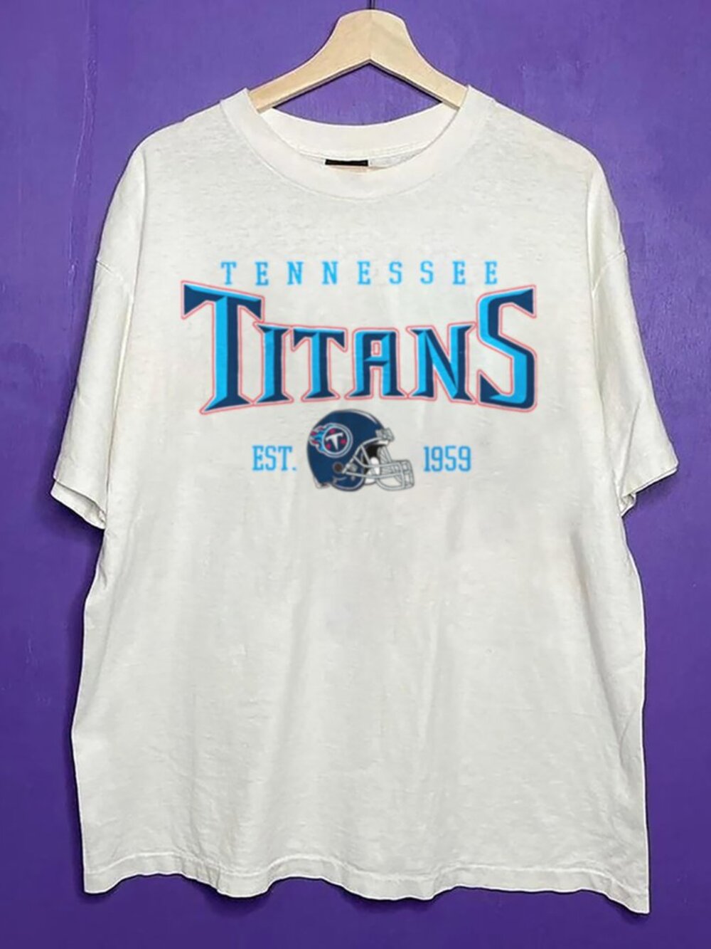 Vintage Tennessee Titans NFL Shirt, Retro NFL Tennessee Titans Football Shirt